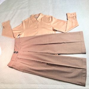 MATTY M WIDE WIDE LEG ANKLE PANTS